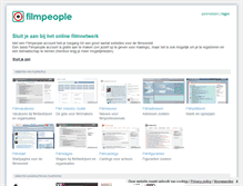 Tablet Screenshot of filmpeople.nl